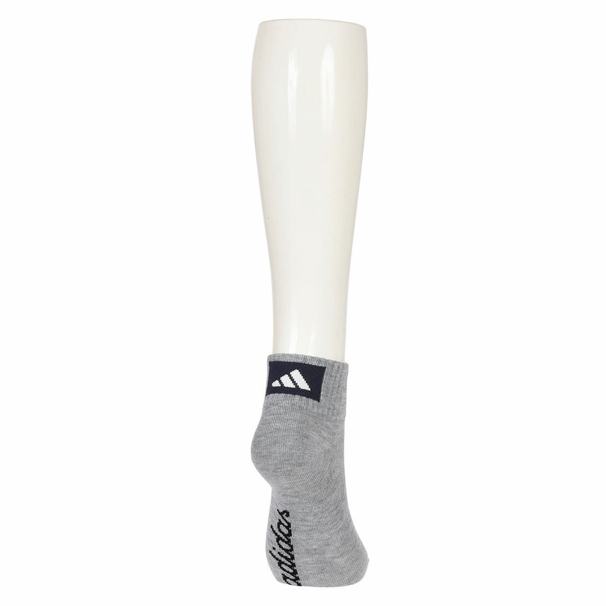 adidas(アディダス)】3足組 靴下 ワンポイント リブ ショート丈 甲