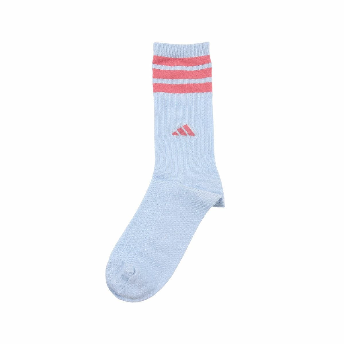 adidas(アディダス)】3足組 靴下 ワンポイント 3本ライン クルー丈