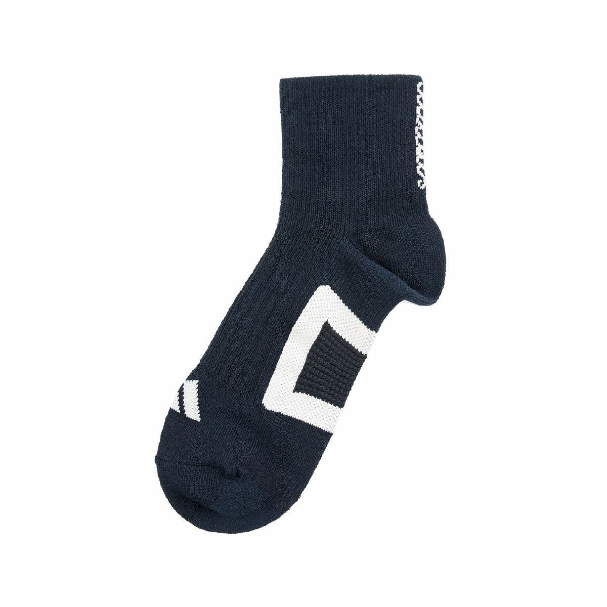adidas(アディダス) ： DRY】3足組 靴下 ワンポイント リブ ショート丈