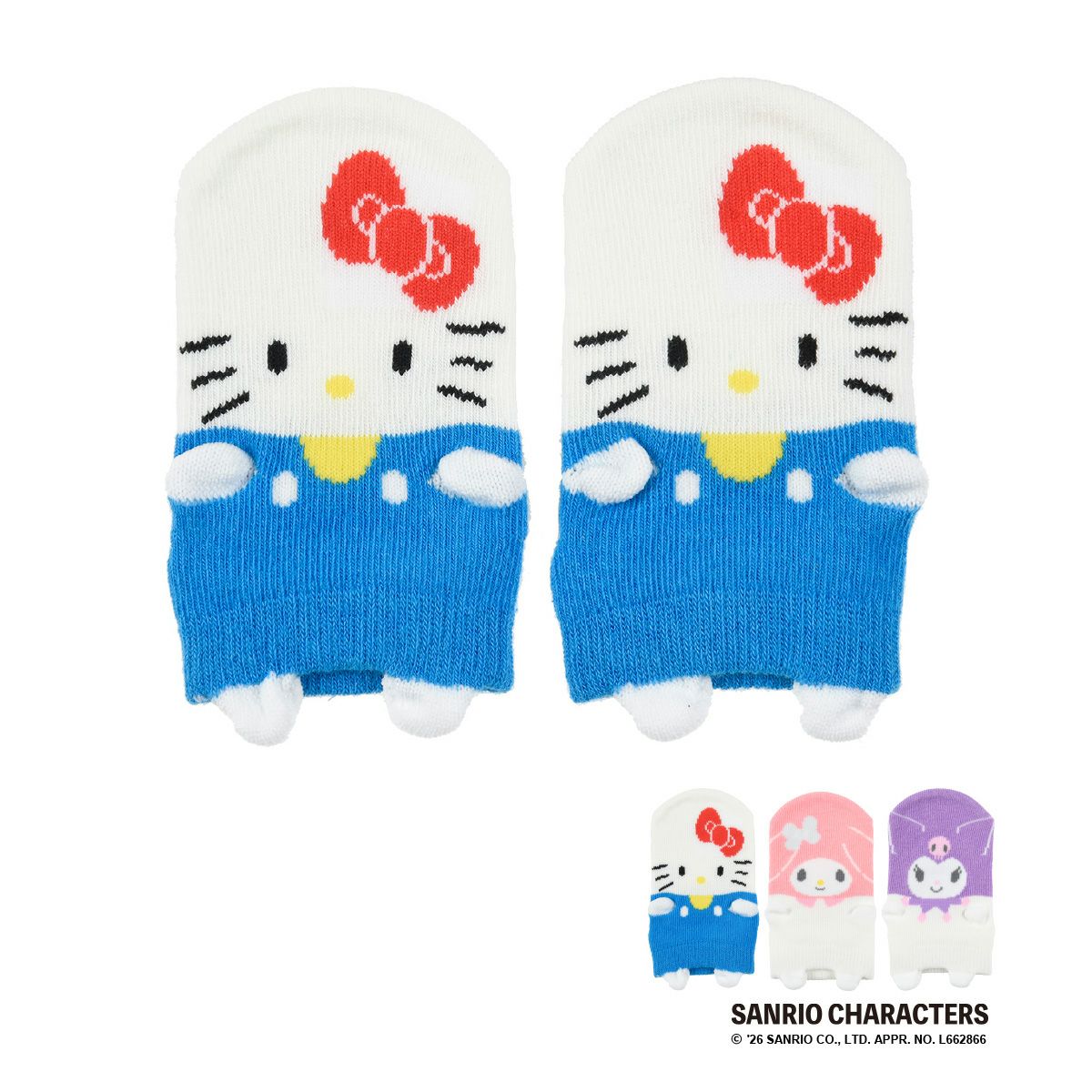 y♡商品 サンリオキャラクターズ】 靴下 ハローキティ マイメロディ クロミ