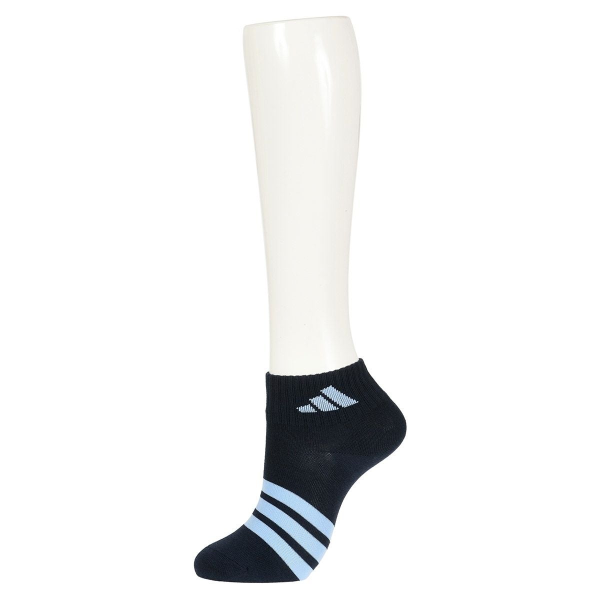 adidas(アディダス)】3足組 靴下 ワンポイント 3本ライン ロゴ