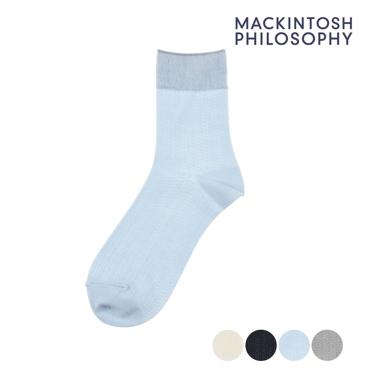 MACKINTOSH PHILOSOPHY(マッキントッシュフィロソフィー)】 靴下 無地