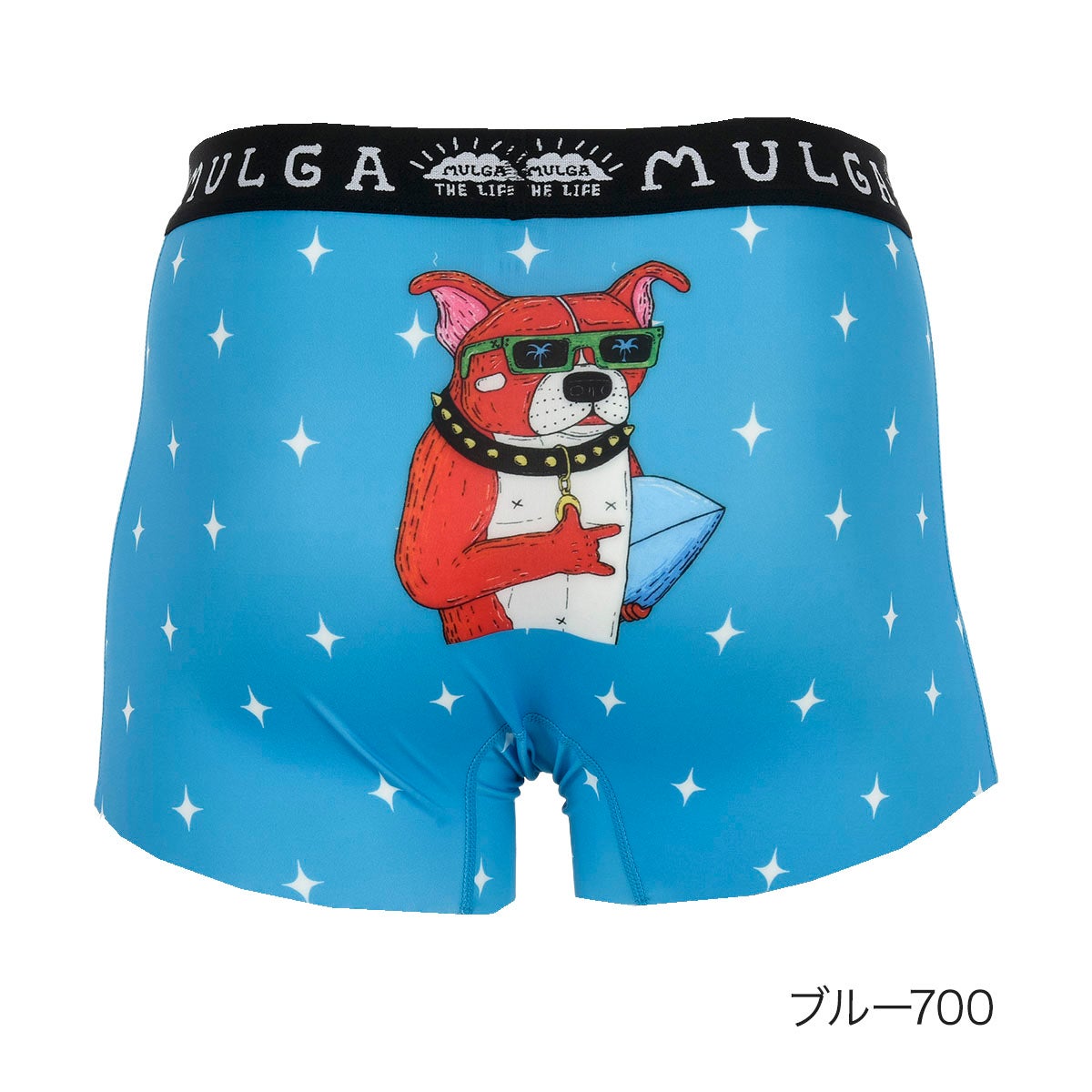 MULGA THE LIFE】 ボクサーブリーフ アニマル柄 ワンポイント