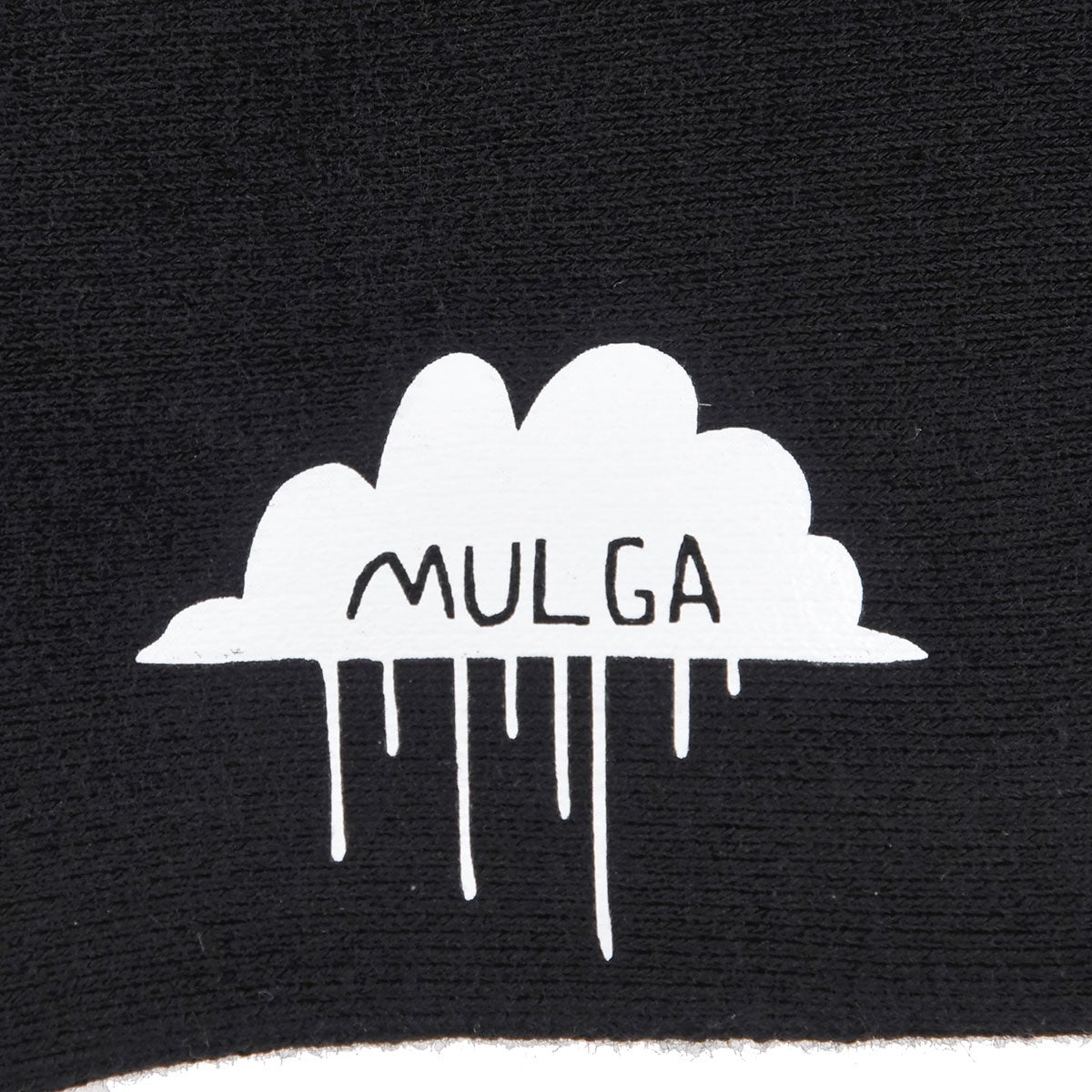 MULGA THE ARTIST】 靴下 レモン柄 ワンポイント クルー丈 パイル 23