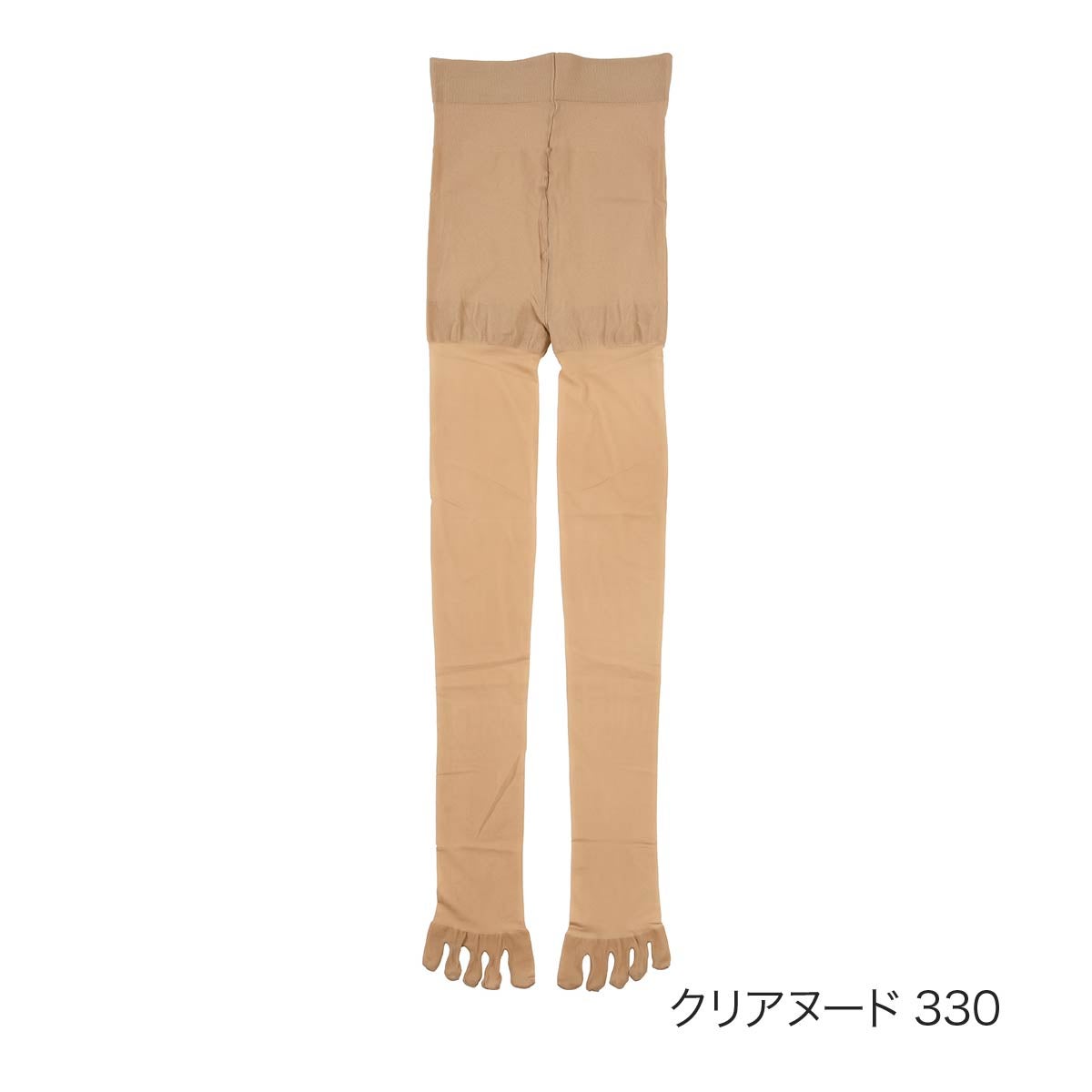 fukuske(フクスケ)】 パンティストッキング 無地 5本指 蒸れにくい