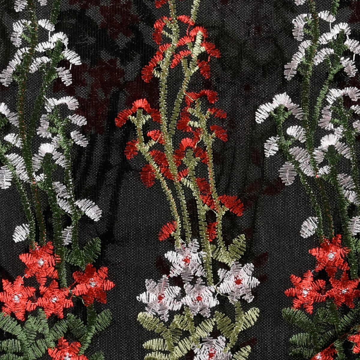 fukuske(ドットフクスケ)】 巾着バッグ オリエンタルフラワー 花柄
